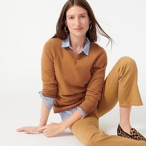 NWT J. Crew 100% Cashmere Crewneck Sweater M